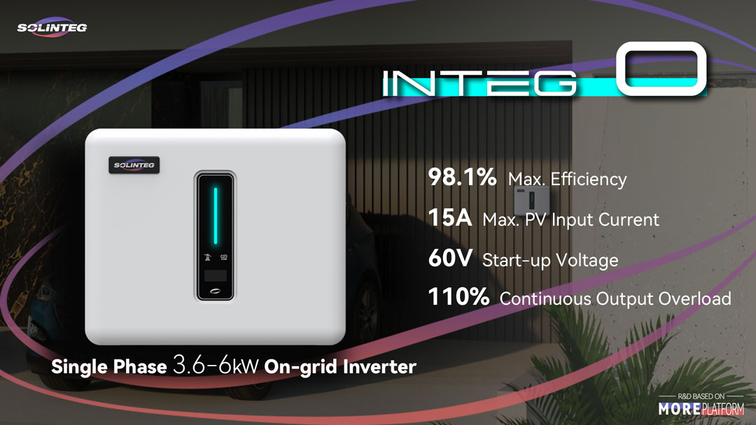 Solinteg Launches Single Phase 3.6-6kW On-grid Inverter For The ...